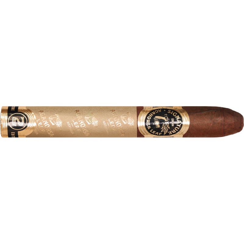Aganorsa Leaf Signature Selection Maduro Belicoso 6″1/4 * 52