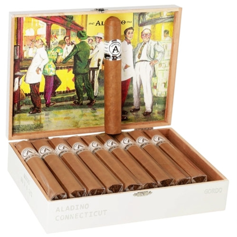 Aladino Connecticut Gordo (6.5″ x 60) Box of 20