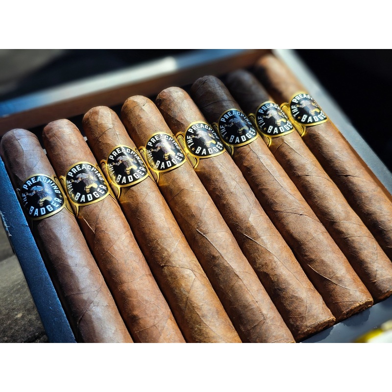 The Preaching Badger 5×50 Nicaraguan Puro Habano. Box of 20