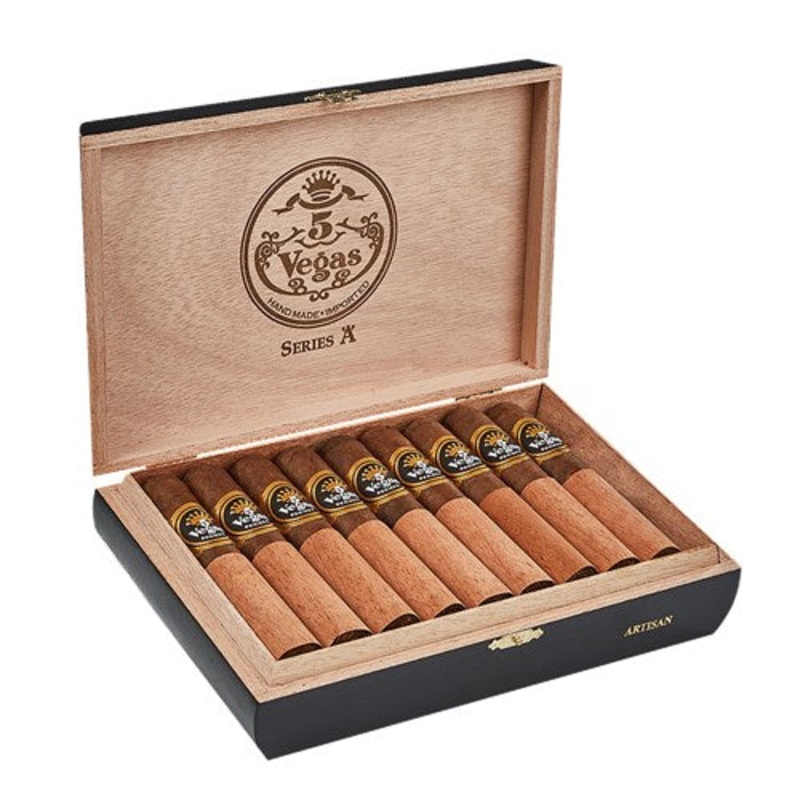 5 Vegas – Series A – Artisan (Robusto) Box of 20