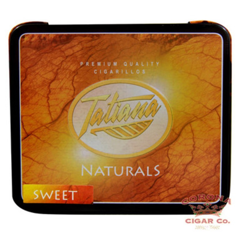 Tatiana Natural Mini Cigarillos (3 1/2 x 26)