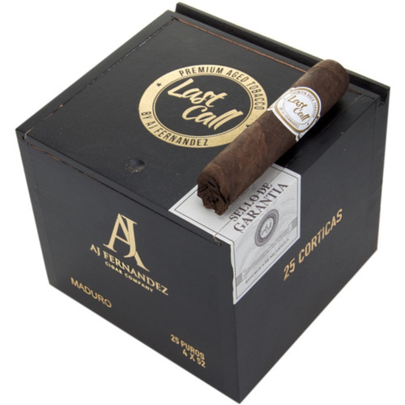 AJ Fernandez Last Call Maduro Corticas (4×52)