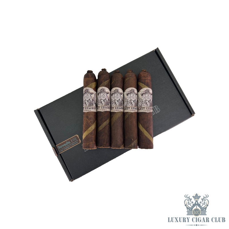 Sinistro Last Cowboy Maduro Barber Pole Limited Edition 5 pack robusto (5×54)
