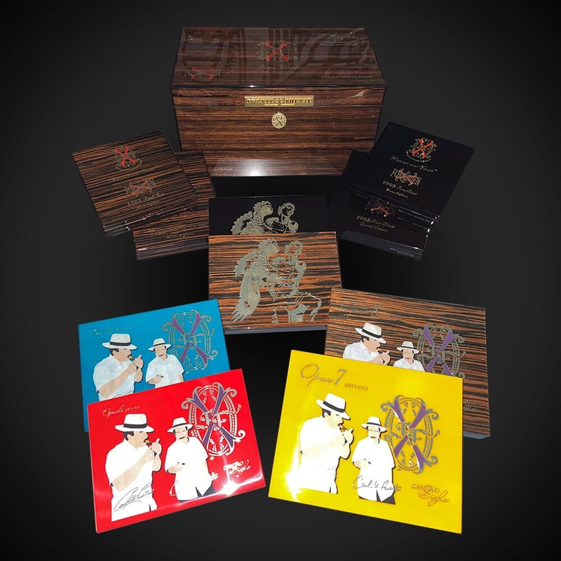 2020 Opus Rare Black (Macassar) + 86 Cigars Humidor + 86 Cigars