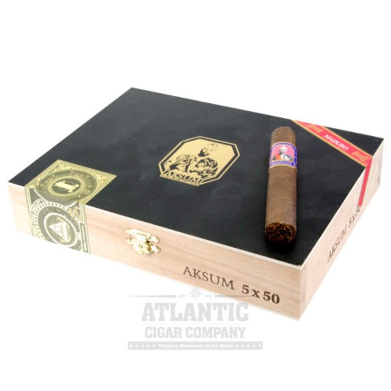 Aksum Maduro by Foundation Robusto (5×50)
