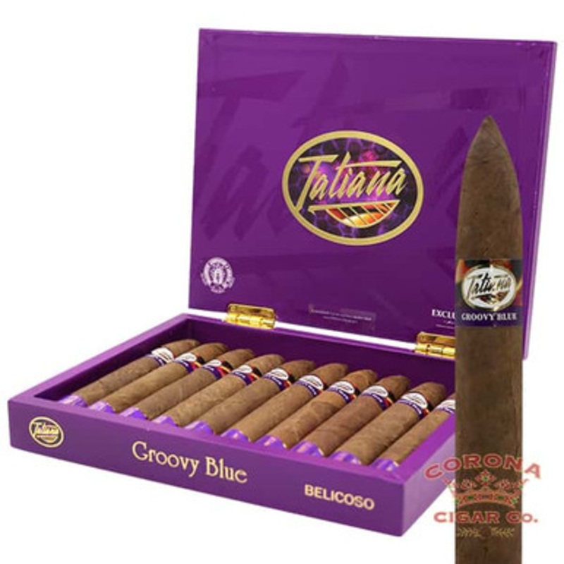 Tatiana TAA Groovy Blue Belicoso (6 1/4 x 52)