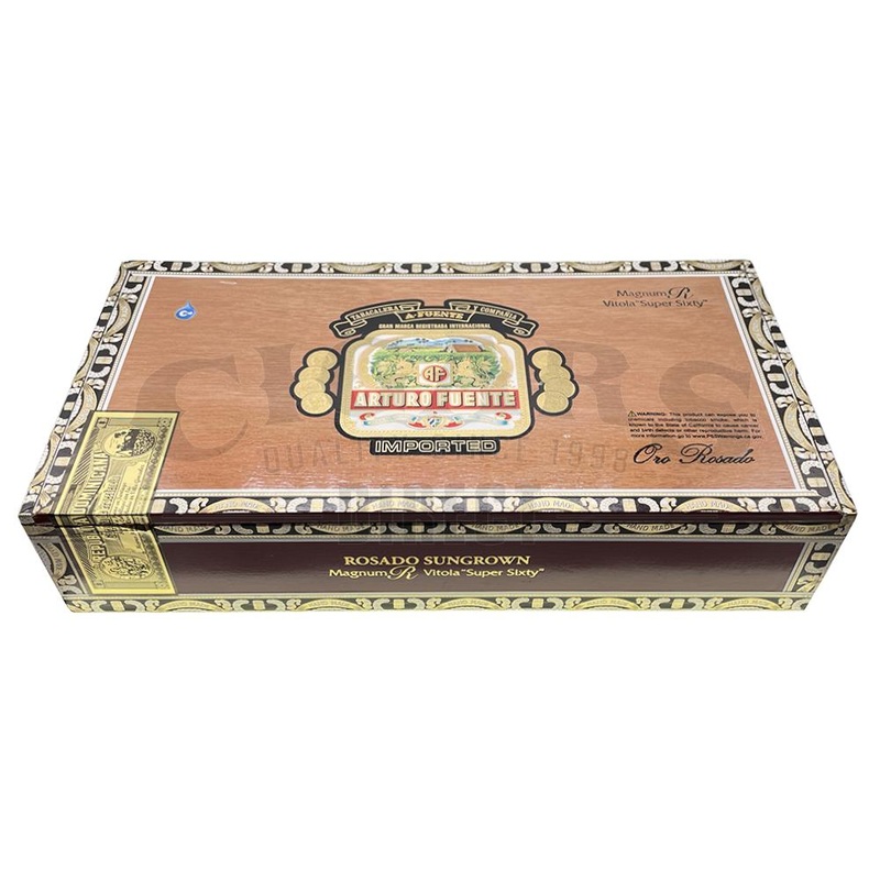 Arturo Fuente Magnum R Oro Rosado Sungrown Vitola Super 60 1 Cigar