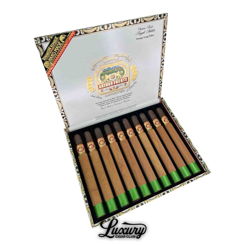 Arturo Fuente Chateau Fuente Royal Salute Maduro 5 pack royal salute (7.625×54)