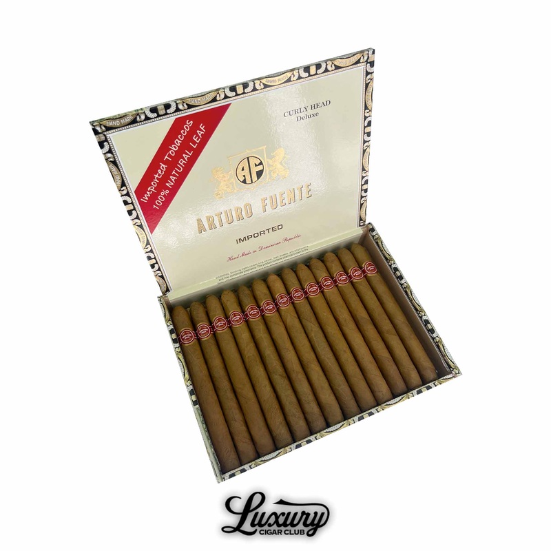 Arturo Fuente Curly Head Deluxe Natural 5 pack lonsdale (6.5×43)