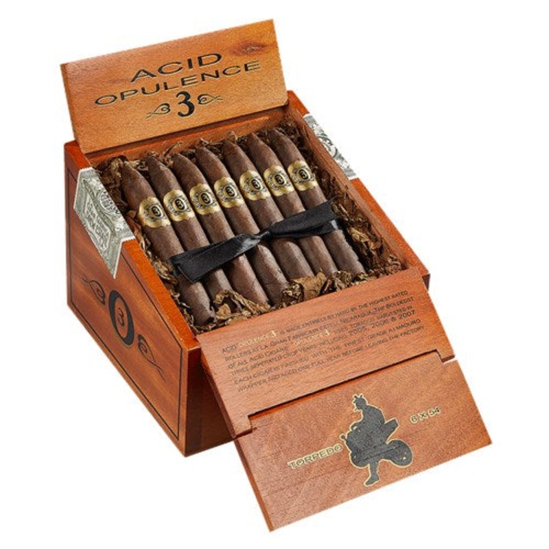 Acid Opulence 3 Torpedo (6″ x 54) Box of 21