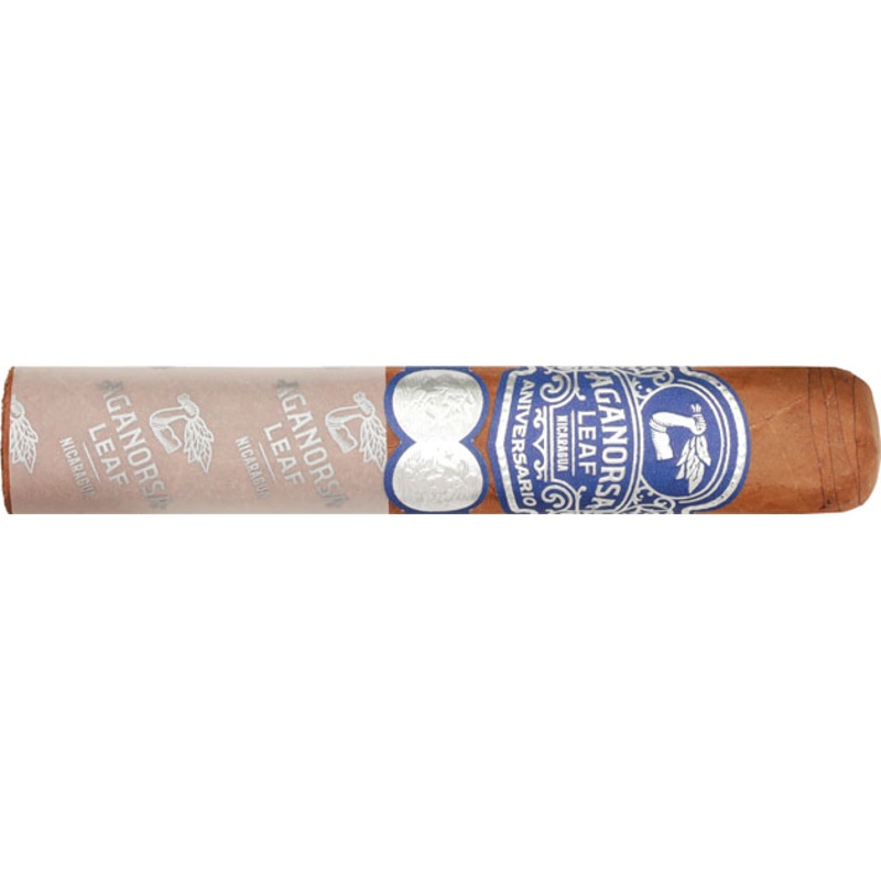 Aganorsa Leaf Aniversario Connecticut Box-Pressed Robusto 5″ * 54