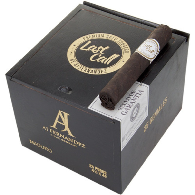AJ Fernandez Last Call Maduro Geniales (4.5×48)