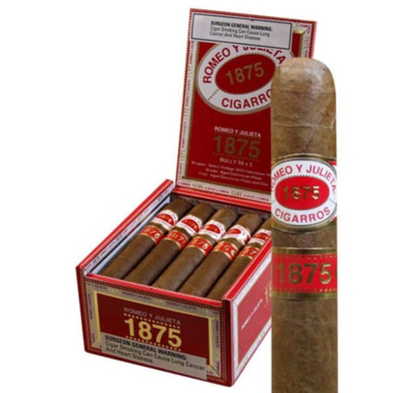 1875 Romeo Y Julieta Bully (5 x 50)