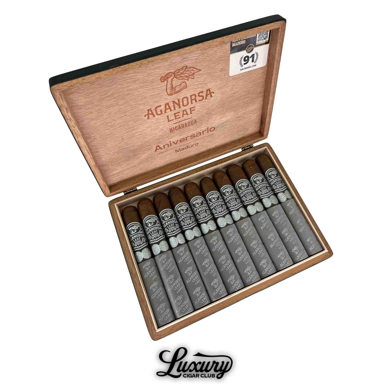 Aganorsa Leaf Aniversario Maduro 5 pack toro (6.25×52) bp