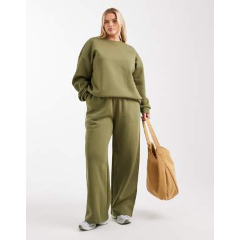 DESIGN Curve brushback set in khaki