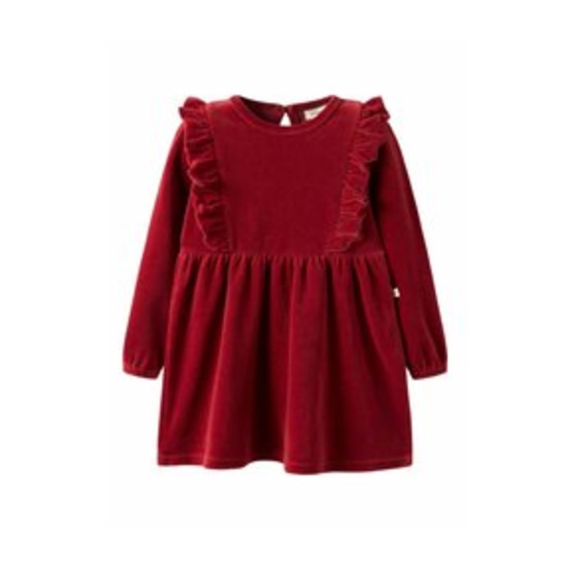 Lil’ Atelier Freizeitkleid – red dahlia/rot