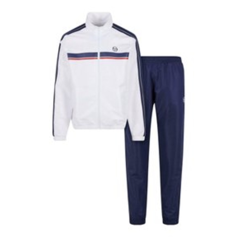 Sergio Tacchini AGAVE SET – Trainingsanzug – navy white/wei