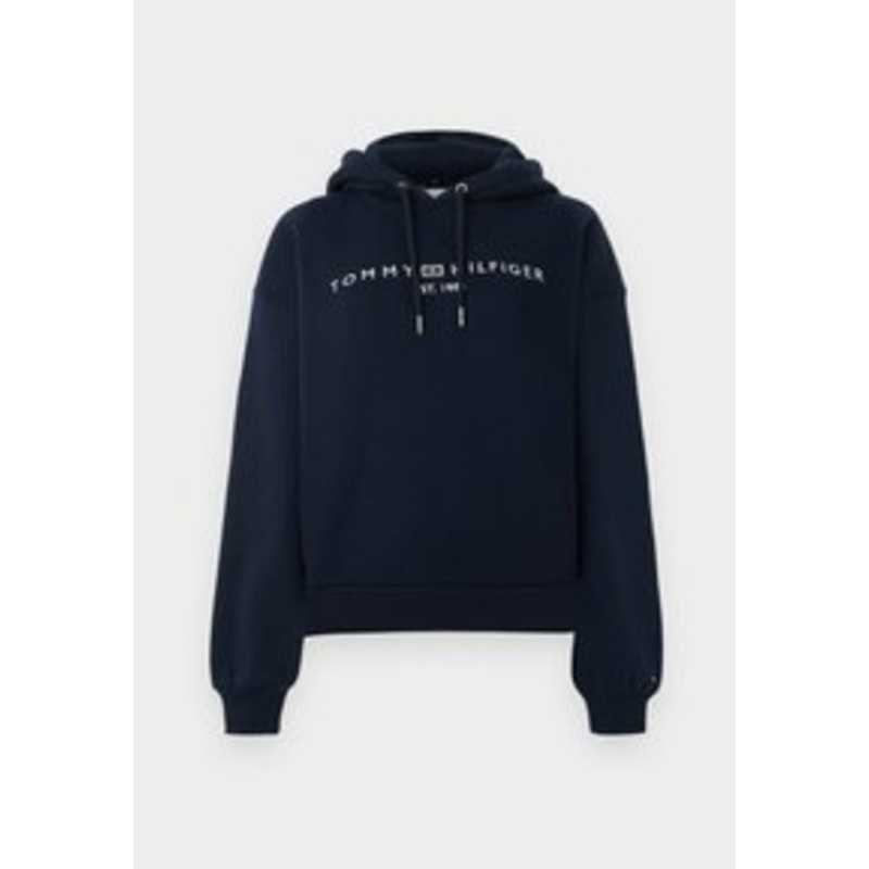 Tommy Hilfiger CORP LOGO HOODIE – Sweatshirt – dark night navy/dunkelblau