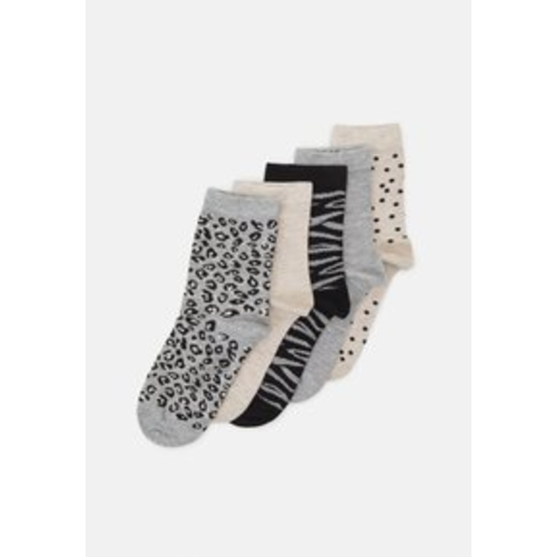 Anna Field 5 PACK – Socken – black/beige/schwarz