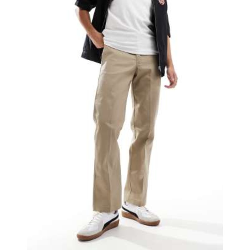 Dickies 873 slim straight leg work pants in blue