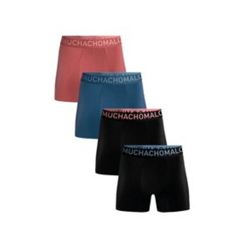 MUCHACHOMALO 4-PACK – Boxer Briefs – black/schwarz