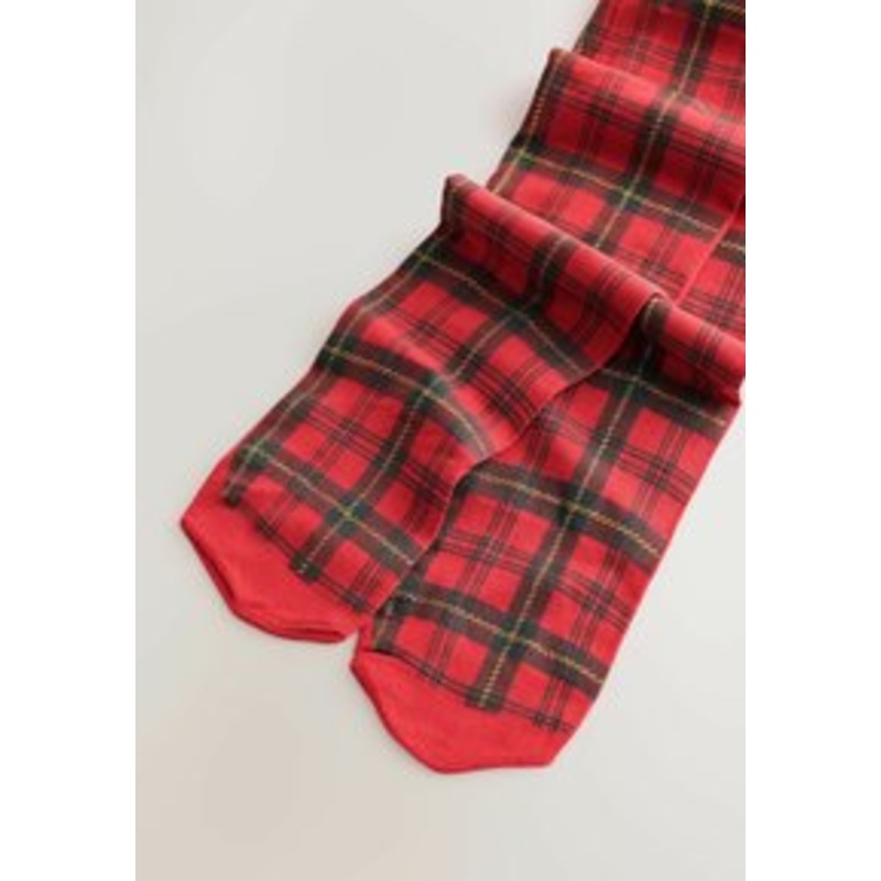 Next 40 DENIER – Strumpfhose – red tartan/rot
