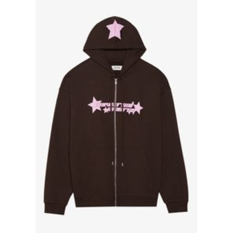 YOURTURN UNISEX – Sweatjacke – dark brown/dunkelbraun