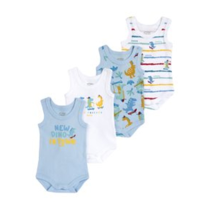 Chicco 4 PACK – Body – blue/blau