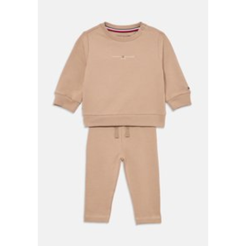 Tommy Hilfiger MINI CORP SET UNISEX – Trainingsanzug – malted milk/beige