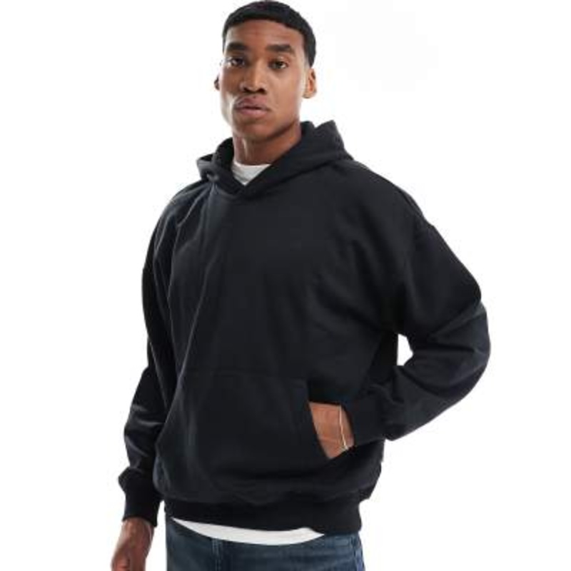 ONLY & SONS oversized hoodie in black
