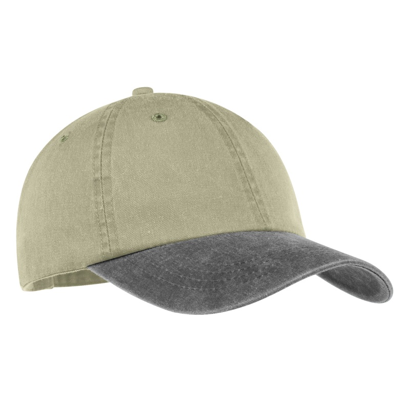 Port & Company -Two-Tone Pigment-Dyed Cap. CP83