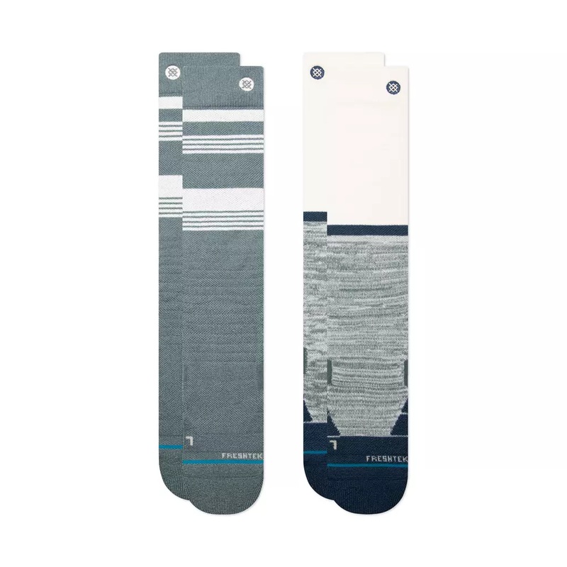 Stance Men’s Freeton Snow Midweight Socks – 2 Pairs