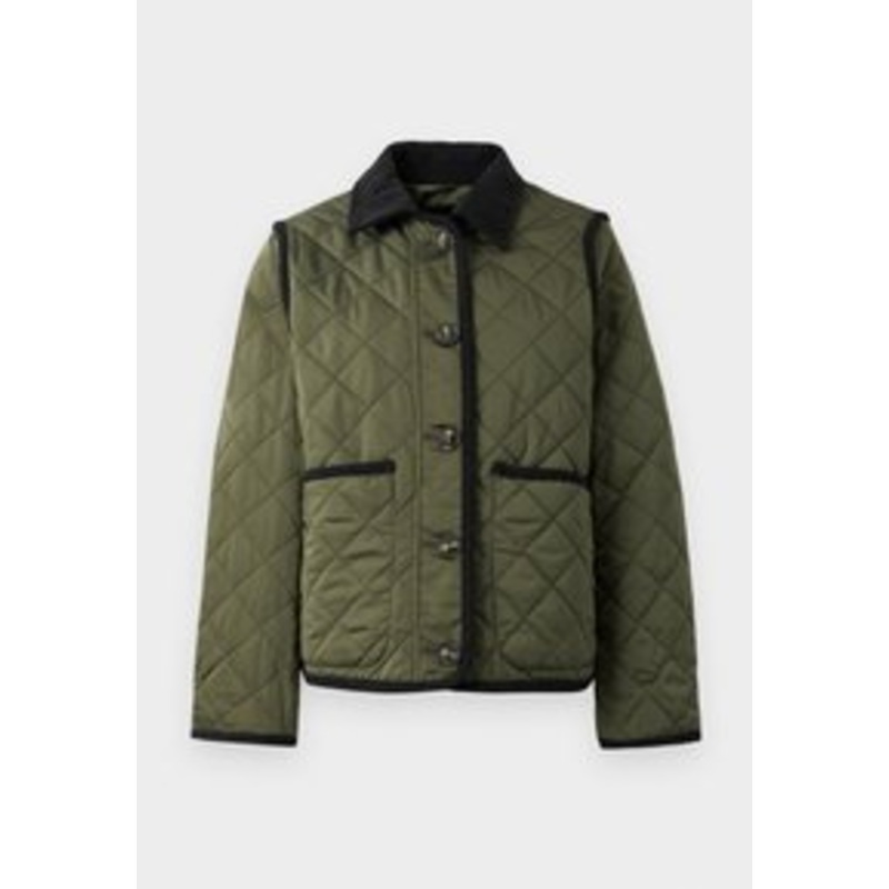 Vero Moda VMEMILY SHORT BOO – Winterjacke – grape leaf/dunkelgrn-meliert