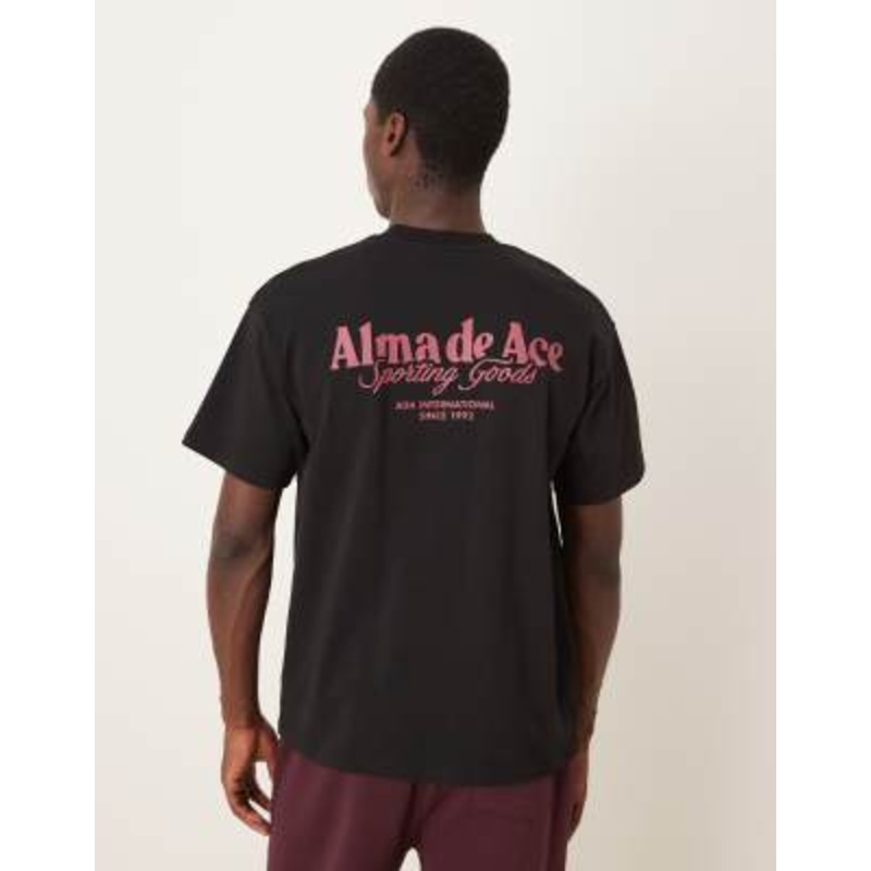 Alma de Ace sporting goods T-shirt in black
