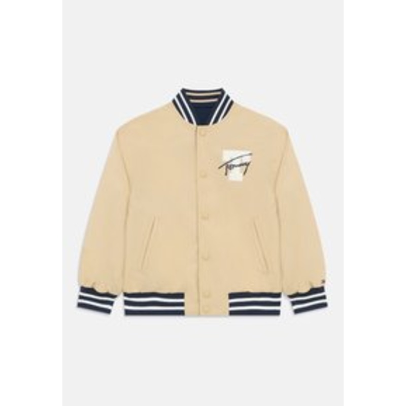 Tommy Hilfiger Bomberjacke – gentle gold coloured/dark night navy/sand