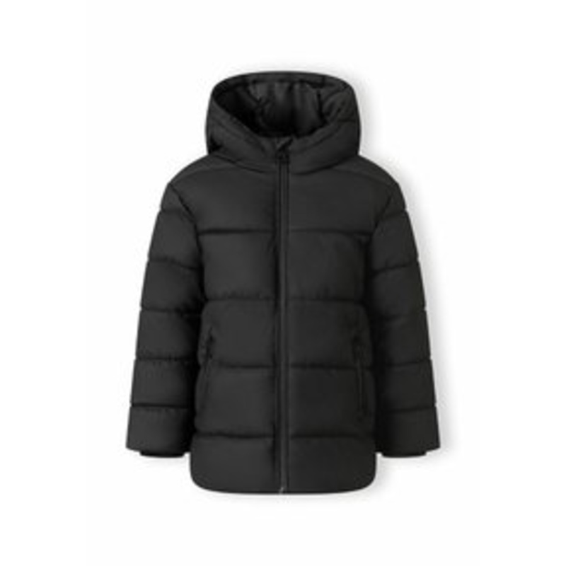 MINOTI QUILTED FIXED HOOD – Winterjacke – black/schwarz