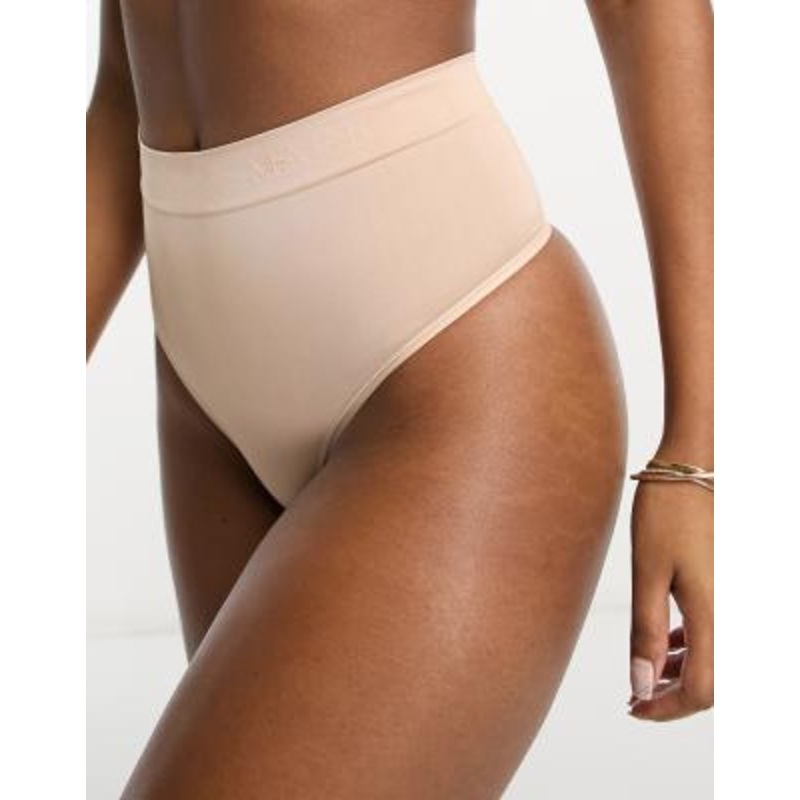 Magic Bodyfashion comfort shapewear thong with light contour shaping in cappuccino