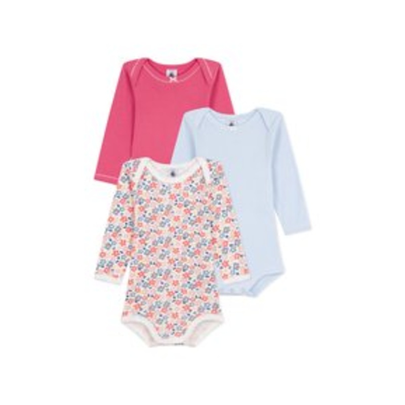 Petit Bateau 3 PACK – Body – multi-coloured/mehrfarbig