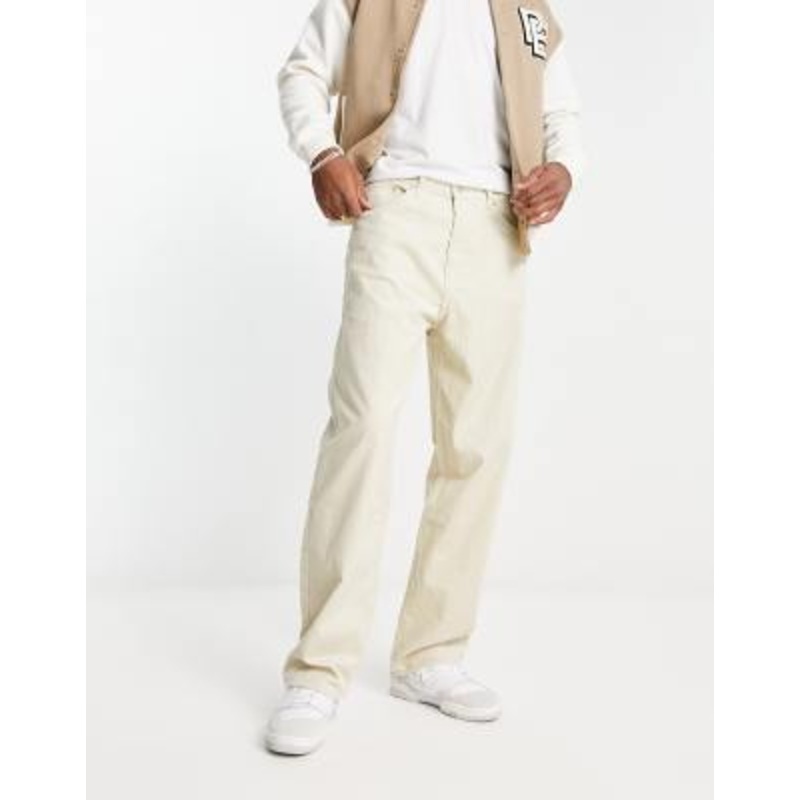 Weekday galaxy cord pants in beige