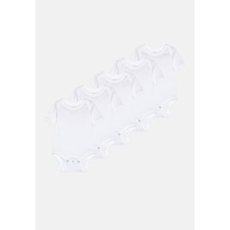 Friboo UNISEX BABY 5 PACK – Body – white/wei