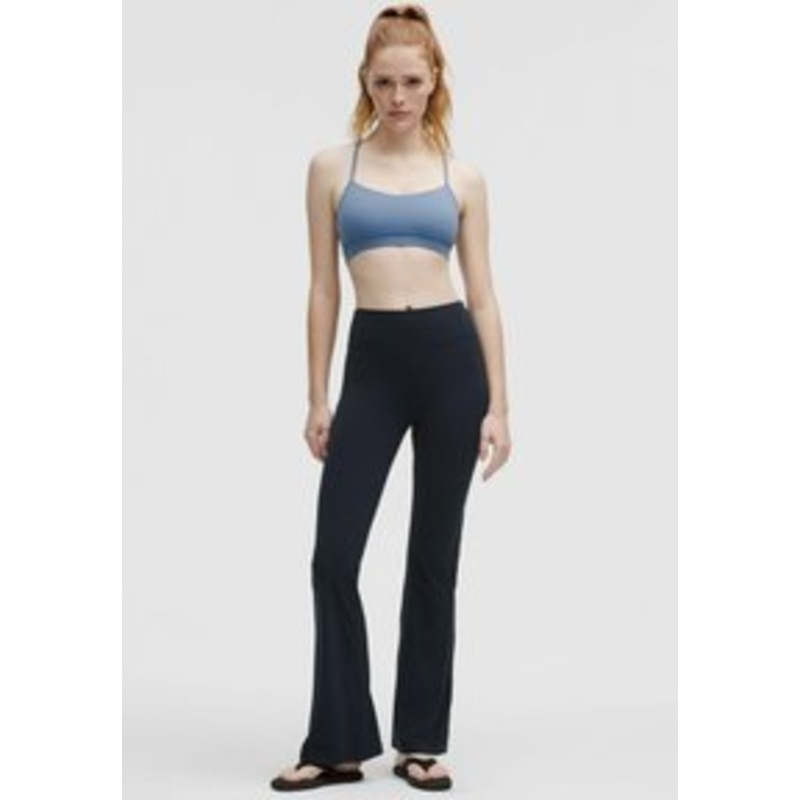 lululemon Groove Nulu High-Rise Flared Regular – Stoffhose – dark blue/dunkelblau