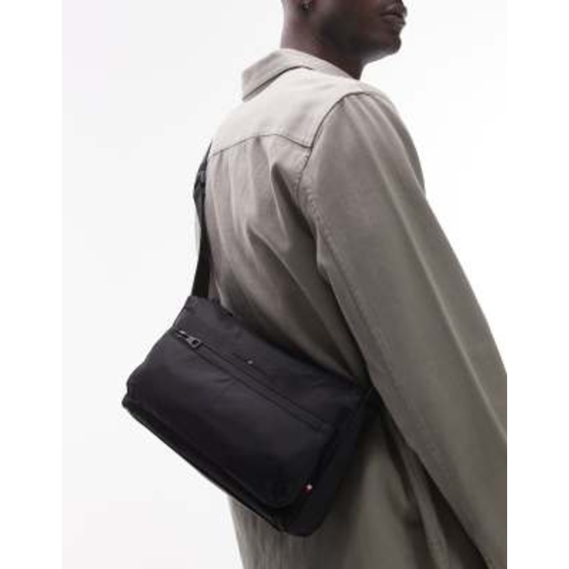 Tommy Hilfiger commuter cross-body bag in black