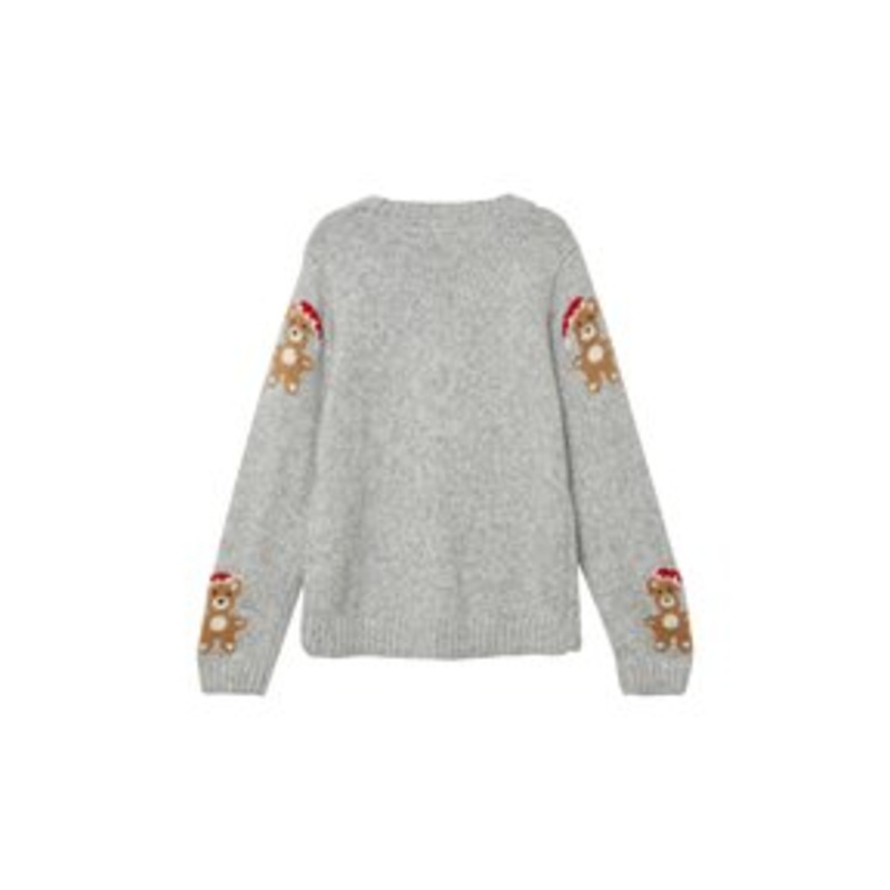 s.Oliver Strickpullover – grau meliert/grau