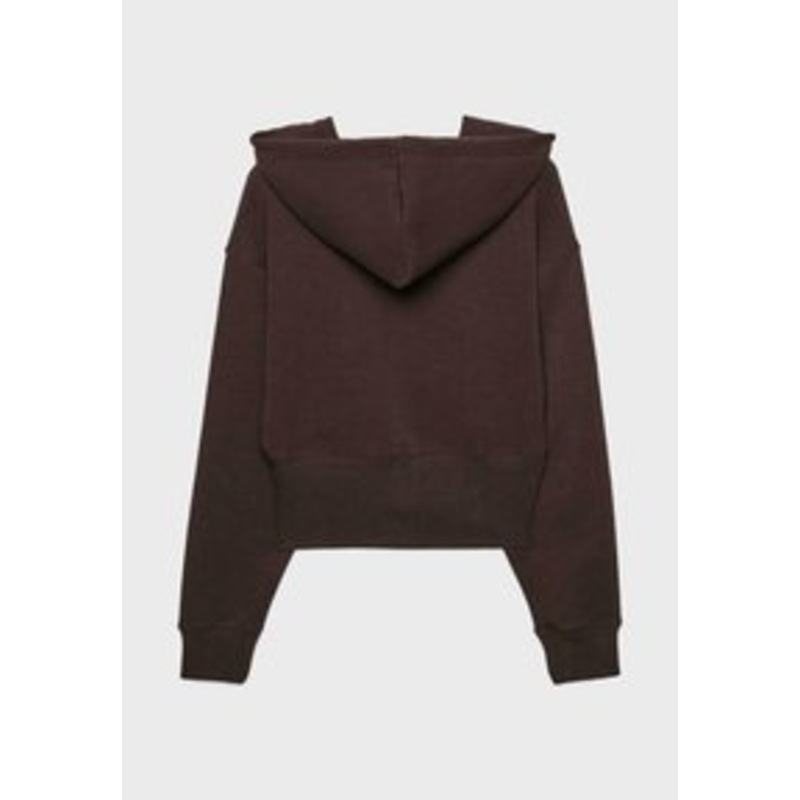 Stradivarius Sweatjacke – mottled brown/braun meliert