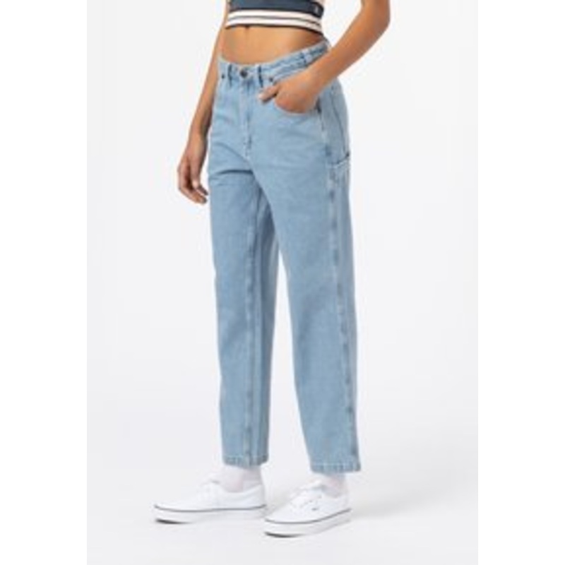 Dickies ELLENDALE  – Jeans Straight Leg – vintage aged blue/light-blue denim