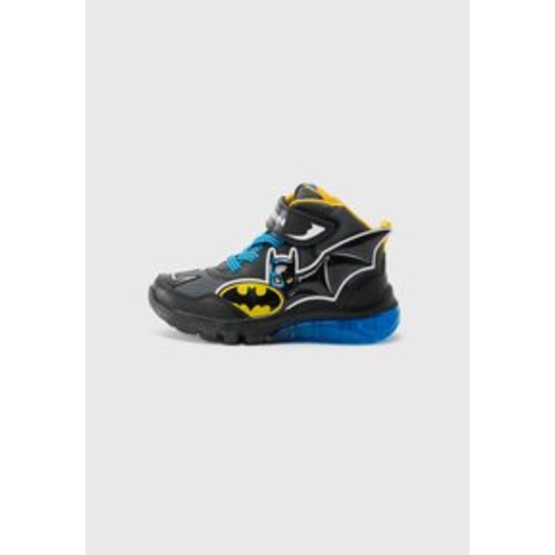 Geox BATMAN CIBERDON – Sneaker low – black/yellow/schwarz
