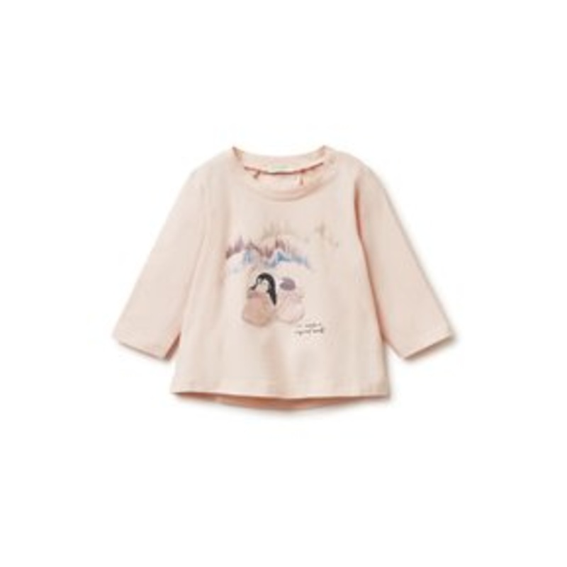 United Colors of Benetton Langarmshirt – pink
