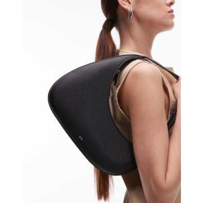 JW PEI Harlee asymmetric shoulder bag in black