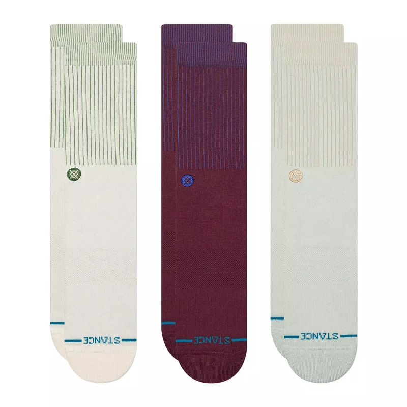 Stance Icon Pop Crew Socks 3 Pack