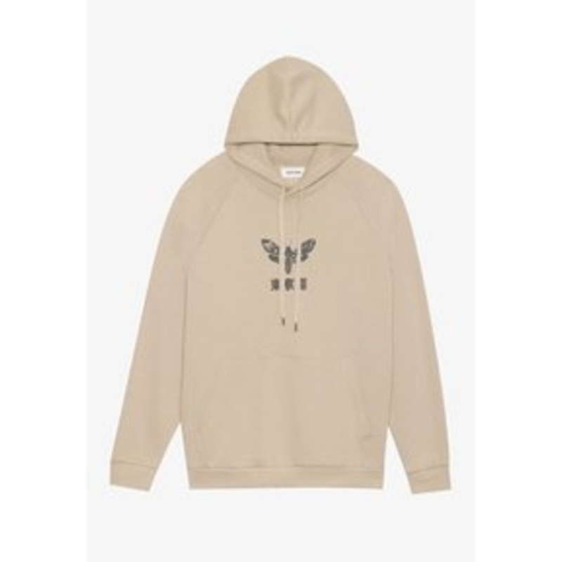 YOURTURN UNISEX – Kapuzenpullover – taupe